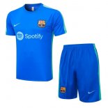 Maglia Formazione Barcellona Set Completo 2023/2024 Blu