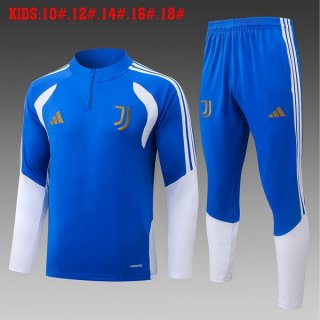 Bambino Felpa Allenamento Juventus 2026/2027 Blu 2