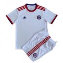 Maglia Cile Away Bambino 2022 Bianco