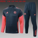 Bambino Felpa Allenamento Bayern Monaco 2026/2027 Grigio Bambino Felpa Allenamento Bayern Monaco 2026/2027 Grigio