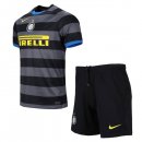 Maglia Inter Milan Terza Bambino 2020/2021 Grigio