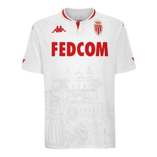 Thailandia Maglia AS Monaco Terza 2020/2021 Bianco Thailandia Maglia AS Monaco Terza 2020/2021 Bianco