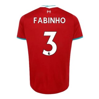 Maglia Liverpool NO.3 Fabinho Prima 2020/2021 Rosso Maglia Liverpool NO.3 Fabinho Prima 2020/2021 Rosso