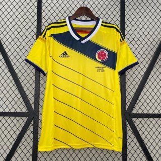 Thailandia Maglia Columbia Primera Retro 2014