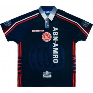Thailandia Maglia Ajax Seconda Retro 1997 1998 Nero Thailandia Maglia Ajax Seconda Retro 1997 1998 Nero