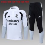 Bambino Felpa Allenamento Real Madrid 2026/2027 Bianco 5