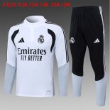 Bambino Felpa Allenamento Real Madrid 2026/2027 Bianco 5