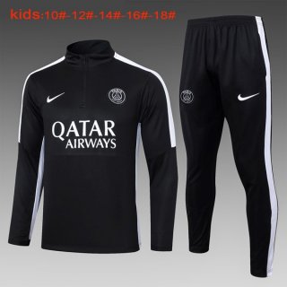 Bambino Felpa PSG 2024/2025 Nero Bambino Felpa PSG 2024/2025 Nero