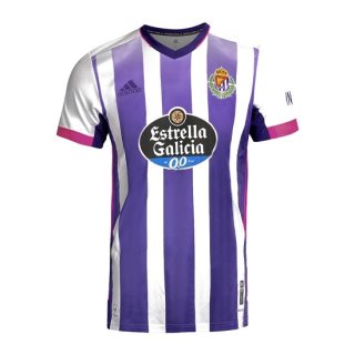 Thailandia Maglia Real Valladolid Prima 2020/2021 Bianco Porpora Thailandia Maglia Real Valladolid Prima 2020/2021 Bianco Porpora