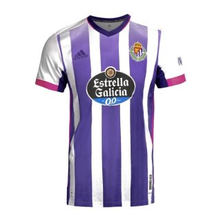 Thailandia Maglia Real Valladolid Prima 2020/2021 Bianco Porpora