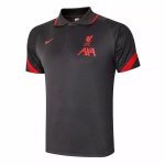 Polo Liverpool 2020/2021 Nero Rosso