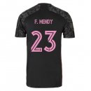 Maglia Real Madrid Terza NO.23 F. Mendy 2020/2021 Nero