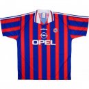 Thailandia Maglia Bayern Monaco Prima Retro 1995 1997 Blu Rosso