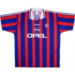 Thailandia Maglia Bayern Monaco Prima Retro 1995 1997 Blu Rosso