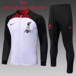 Bambino Giacca Liverpool 2022/2023 Bianco Nero