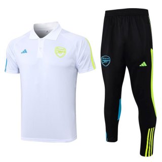 Polo Arsenal Set Completo 2024 Bianco Polo Arsenal Set Completo 2024 Bianco