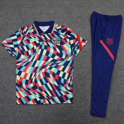 Polo Barcellona Set Completo 2021/2022 Giallo Blu