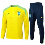 Felpa Allenamento Brasile 2024/2025 Giallo