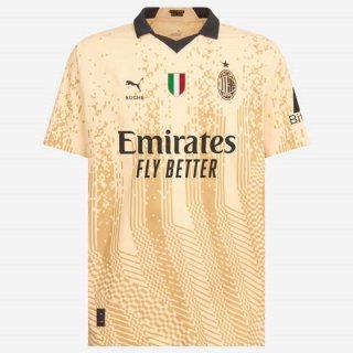 Thailandia Maglia AC Milan 4th 2022/2023 Giallo