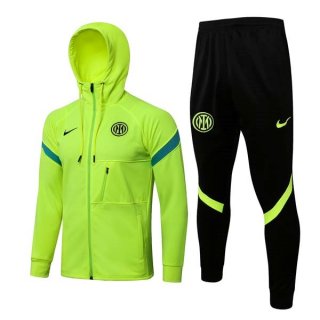 Felpa Cappuccio Inter Milan 2022 Verde Felpa Cappuccio Inter Milan 2022 Verde