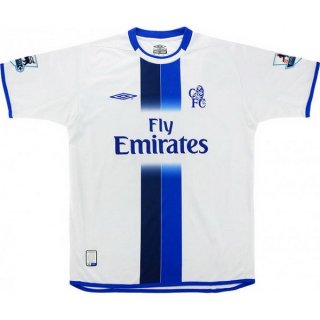 Thailandia Maglia Chelsea Seconda Retro 2003 2005 Bianco