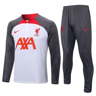 Felpa Liverpool 2022/2023 Bianco Grigio