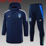 Piumino Italia Set Completo 2024/2025 Blu