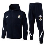 Giacca Cappuccio Real Madrid 2026/2027 Blu 2