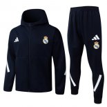 Giacca Cappuccio Real Madrid 2026/2027 Blu 2