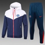 Giacca a vento PSG Set Completo 2025/2026 Bianco Blu