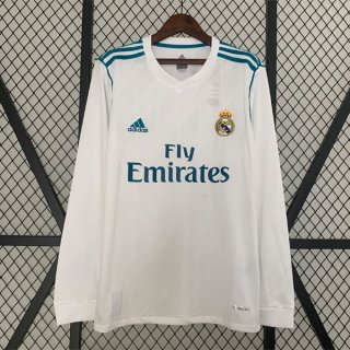 Thailandia Maglia Real Madrid Prima ML Retro 2017 2018 Thailandia Maglia Real Madrid Prima ML Retro 2017 2018