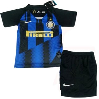 Maglia Inter Bambino 20th Blu Nero