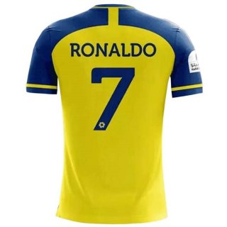 Thailandia Maglia Al-Nassr FC Prima Ronaldo 7 2022/2023 Thailandia Maglia Al-Nassr FC Prima Ronaldo 7 2022/2023