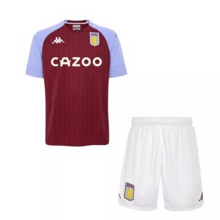 Maglia Aston Villa Prima Bambino 2020/2021 Rosso