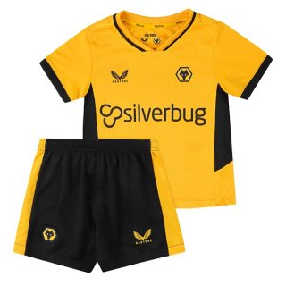 Maglia Wolves Prima Bambino 2021/2022 Giallo