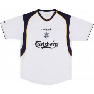 Thailandia Maglia Liverpool Seconda Retro 2001 2003 Bianco