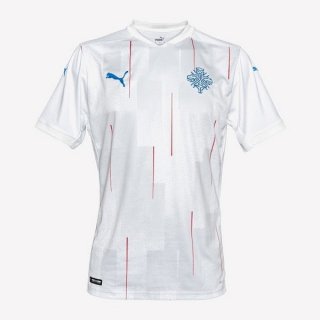 Thailandia Maglia Islanda Seconda 2020 Bianco Thailandia Maglia Islanda Seconda 2020 Bianco