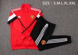 Giacca Manchester United 2022 Rosso Nero Bianco