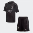 Maglia Benfica Seconda Bambino 2020/2021 Nero