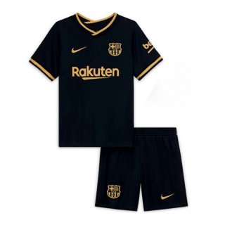 Maglia Barcellona Seconda Bambino 2020/2021 Nero