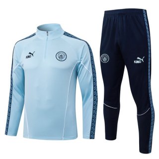 Felpa Allenamento Manchester City 2026/2027 Blu