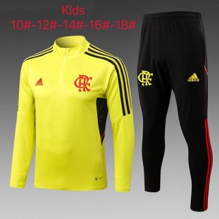 Bambino Giacca Flamengo 2022/2023 Giallo Nero Bambino Giacca Flamengo 2022/2023 Giallo Nero