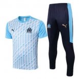 Maglia Formazione Marseille Set Completo 2020/2021 Blu