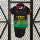 Maglia AC Milan Co-Branded Edition Bambino 2025/2026 Verde
