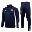 Felpa Allenamento Italia 2023/2024 Blu