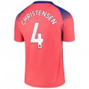 Maglia Chelsea NO.4 Christensen Terza 2020/2021 Arancione