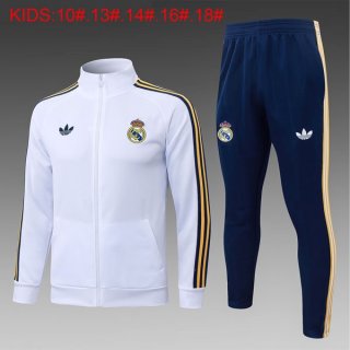 Bambino Giacca Real Madrid 2026/2027 Bianco 6