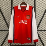 Thailandia Maglia Arsenal Prima ML Retro 1998 1999 Thailandia Maglia Arsenal Prima ML Retro 1998 1999