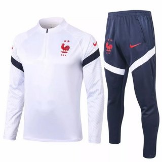Giacca Francia 2020 Bianco Blu Giacca Francia 2020 Bianco Blu