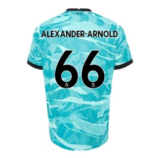 Maglia Liverpool NO.66 Arnold Seconda 2020/2021 Blu